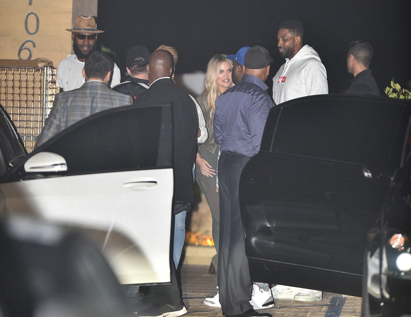 Khloe Kardashian Tristan Thompson Date Friends