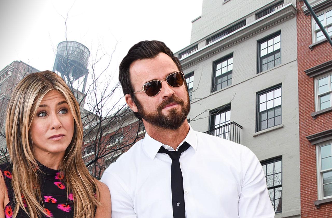 //jennifer aniston neighbor tore apart marriage justin theroux pp