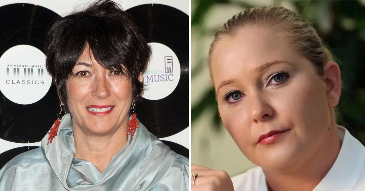 Photo of Ghislaine Maxwell, Virginia Giuffre