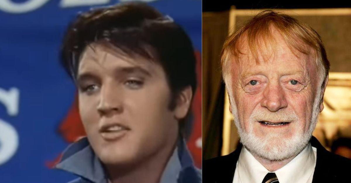 Photo of Elvis and Elvis' friend