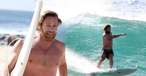 //simon baker shirtless weight surfing pp