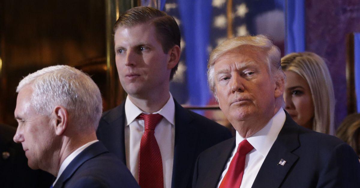 Eric Trump Claims Safe Broken Into By FBI At Mar-a-Lago Was Empty