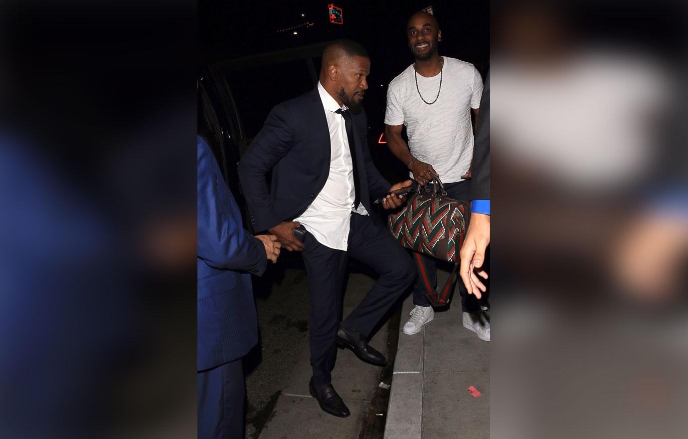 Jamie Foxx Parties With Ex