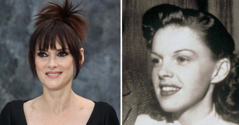 Composite photo of Winona Ryder, Judy Garland