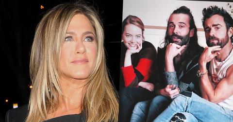 //Justin Theroux Gets Close To Emma Stone pp