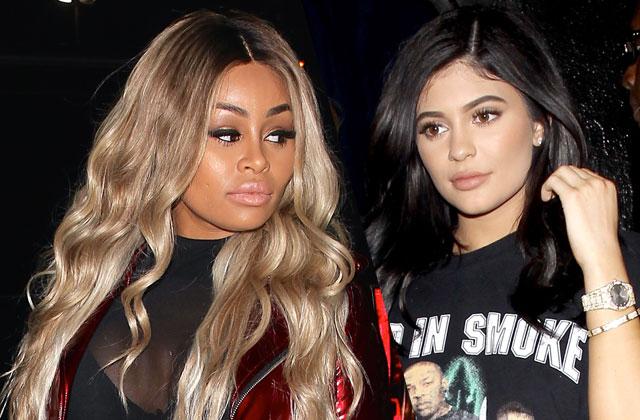 kylie jenner blac chyna engagement wedding fight feud