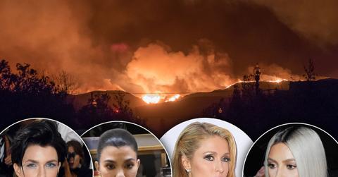 //California Wildfire Celebrity Reactions pp