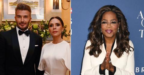 Photo of David and Victoria Beckham, Oprah Winfrey