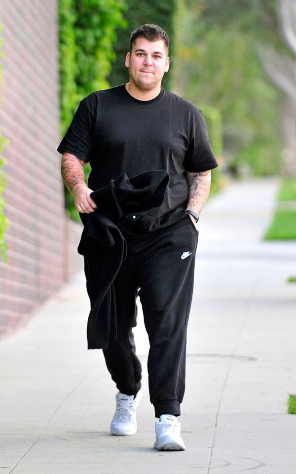 //Rob Kardashian Weight Loss