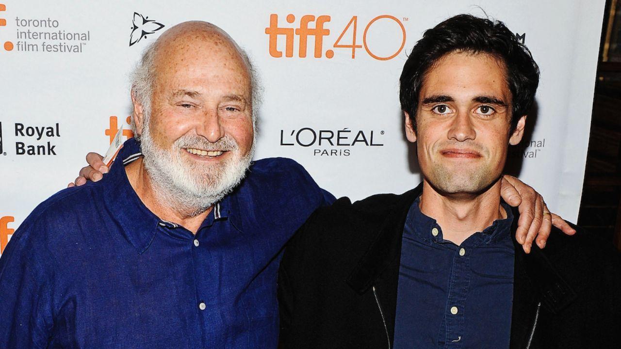 photo of Rob and Nick Reiner