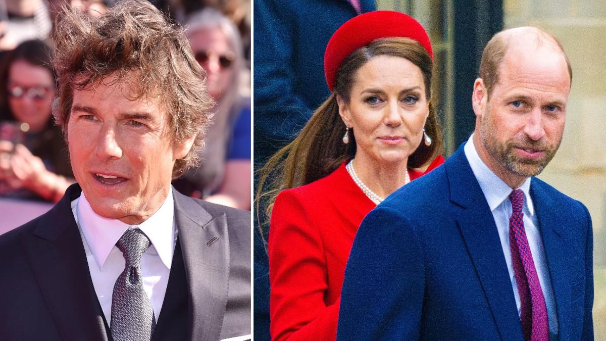 Photo of Tom Cruise, Kate Middleton and Prince William