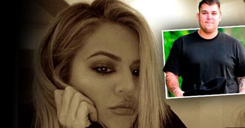Khloe Kardashian Melacholy Rob Kardashian