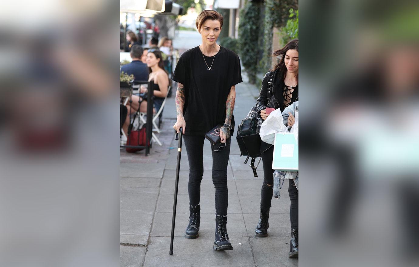 Ruby Rose cane health crisis