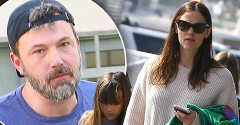 Ben Affleck Rehab Alcohol Addiction Jennifer Garner Kids Pics