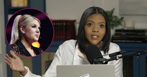 Composite photo of Erika Kirk and Candace Owens