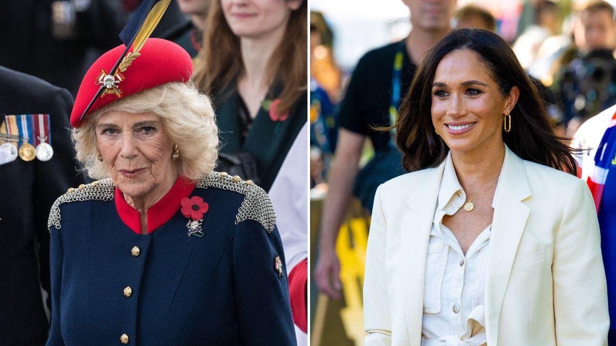 Photo of Queen Camilla and Meghan Markle