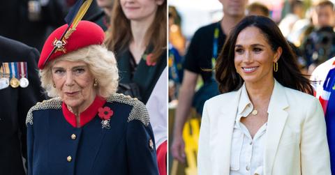 Photo of Queen Camilla and Meghan Markle