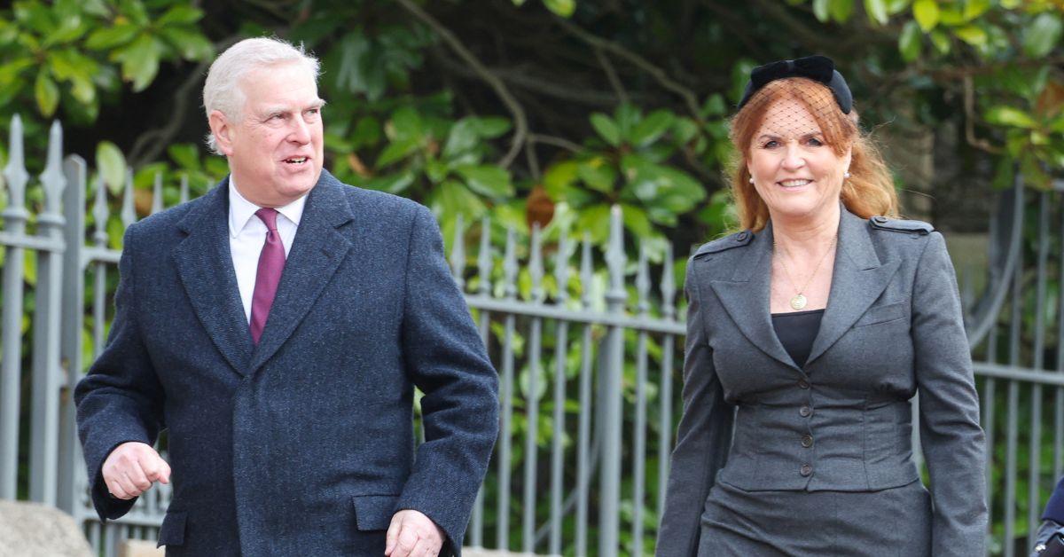 Photo of Andrew Windsor and Sarah Ferguson
