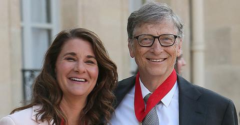 Photo of Melinda and Bill Gates.