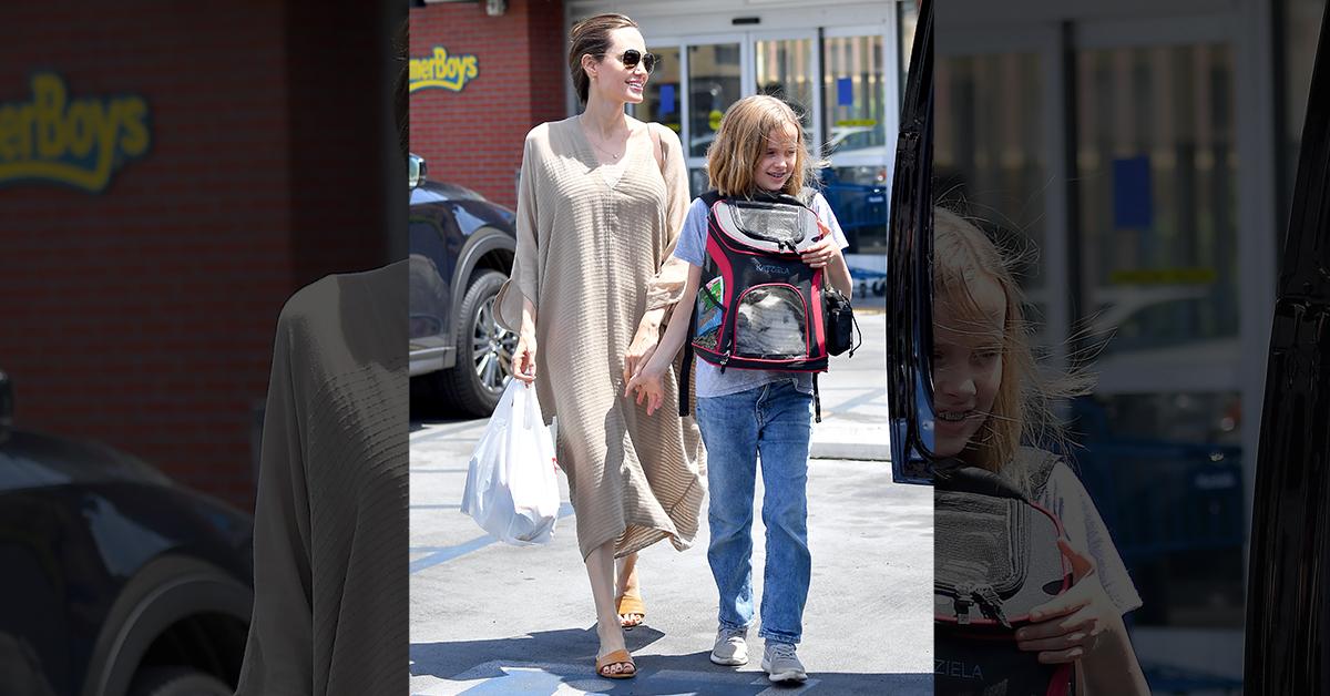 angelina jolie vivienne shopping photos brad pitt hit kids