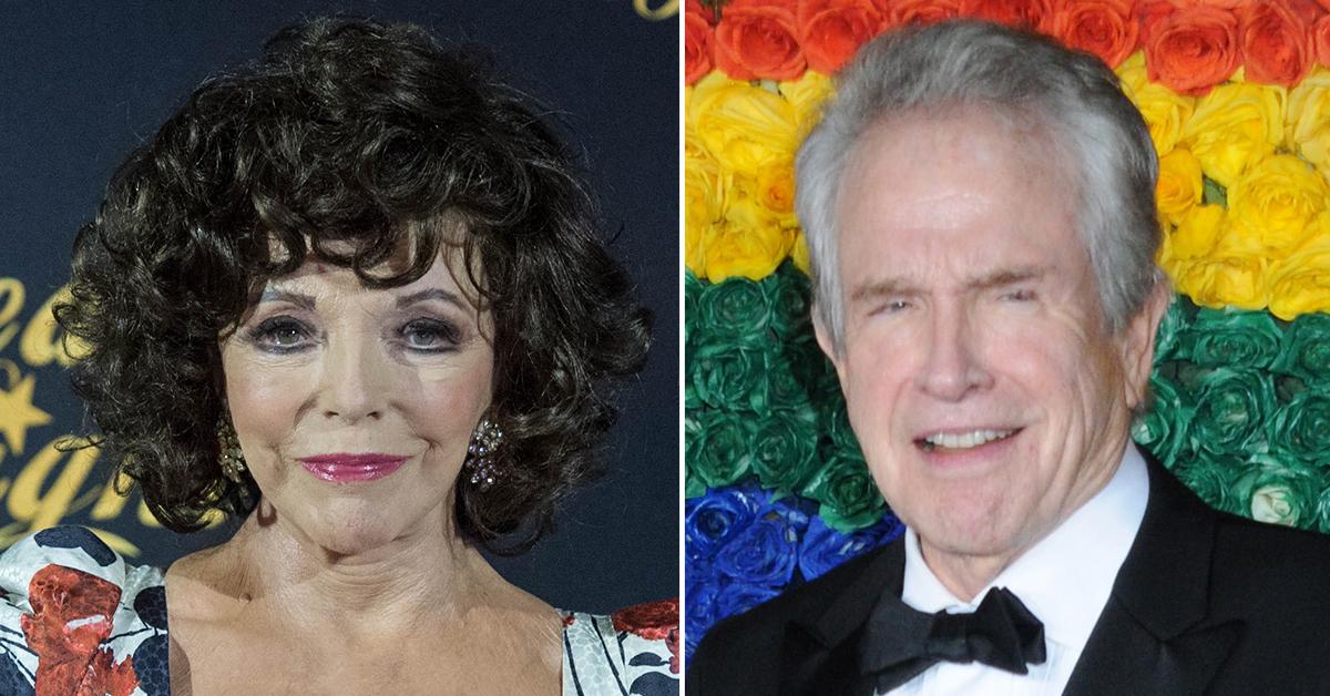 Joan Collins, 90, Says Warren Beatty, 86, is a 'Total Bore' in Bed