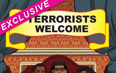 //obamas gaddafi comic