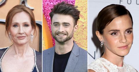 jk rowling refuses to forgive harry potter stars daniel radcliffe and emma watson over their pro trans stance pp