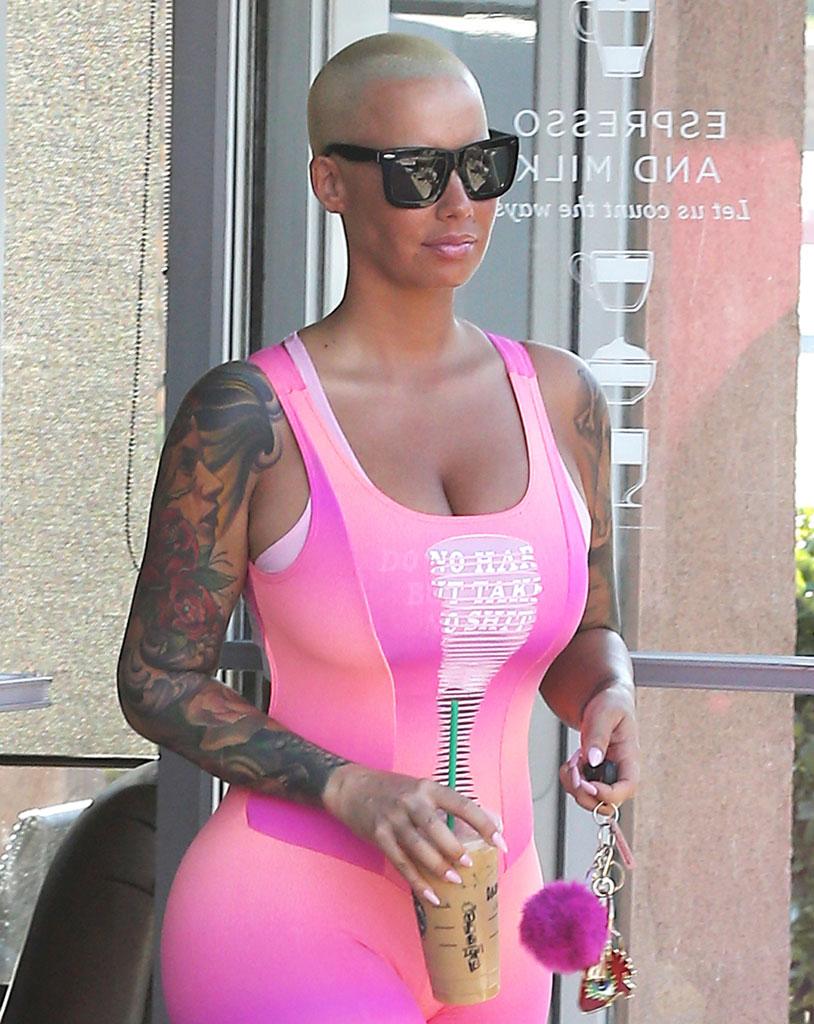 Amber Rose Kanye West Scott Disick