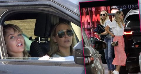 Miley Cyrus And Mom Spend Time With Brody Jenner Ex Wife