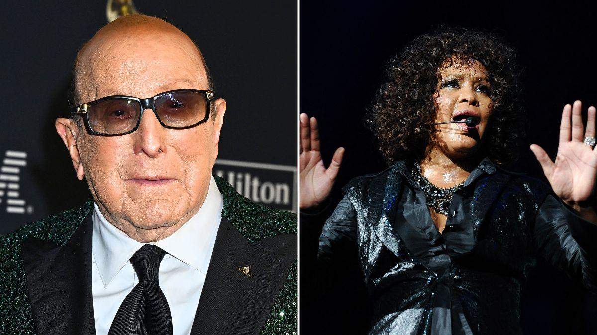 Photo of Clive Davis, Whitney Houston
