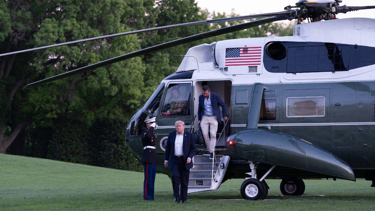 image of Critics slammed the post, reminding him the residence belongs to the American people.