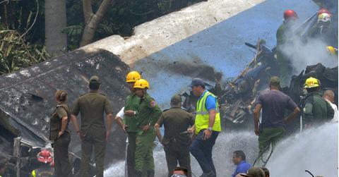 //over one hundred dead in cuban jet crash PP