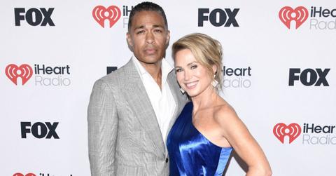 TJ Holmes and Amy Robach