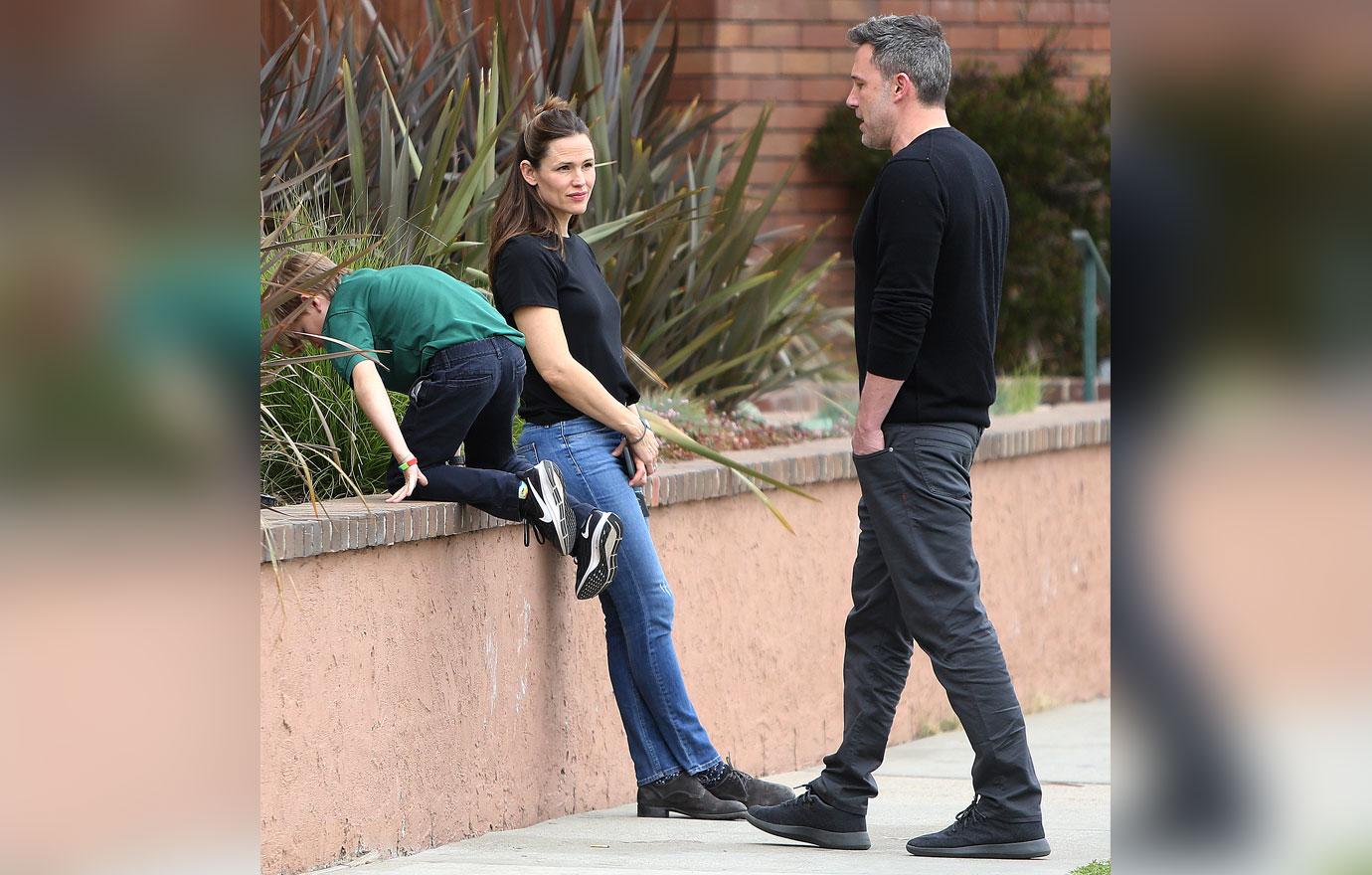 Jennifer Garner Ben Affleck Reunite For Son Birthday