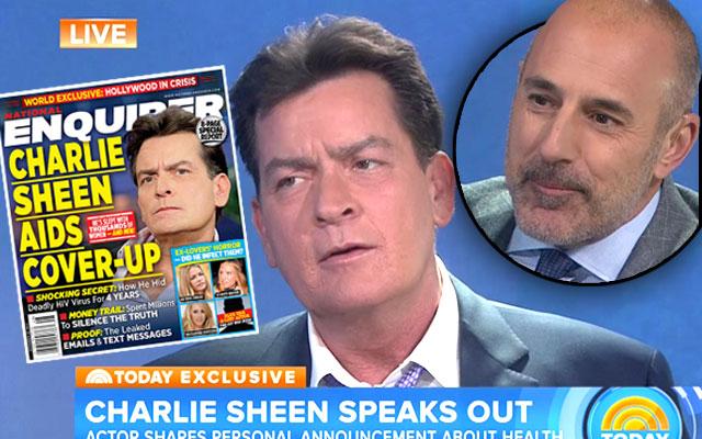//charlie sheen hiv positive today show payoffs pp