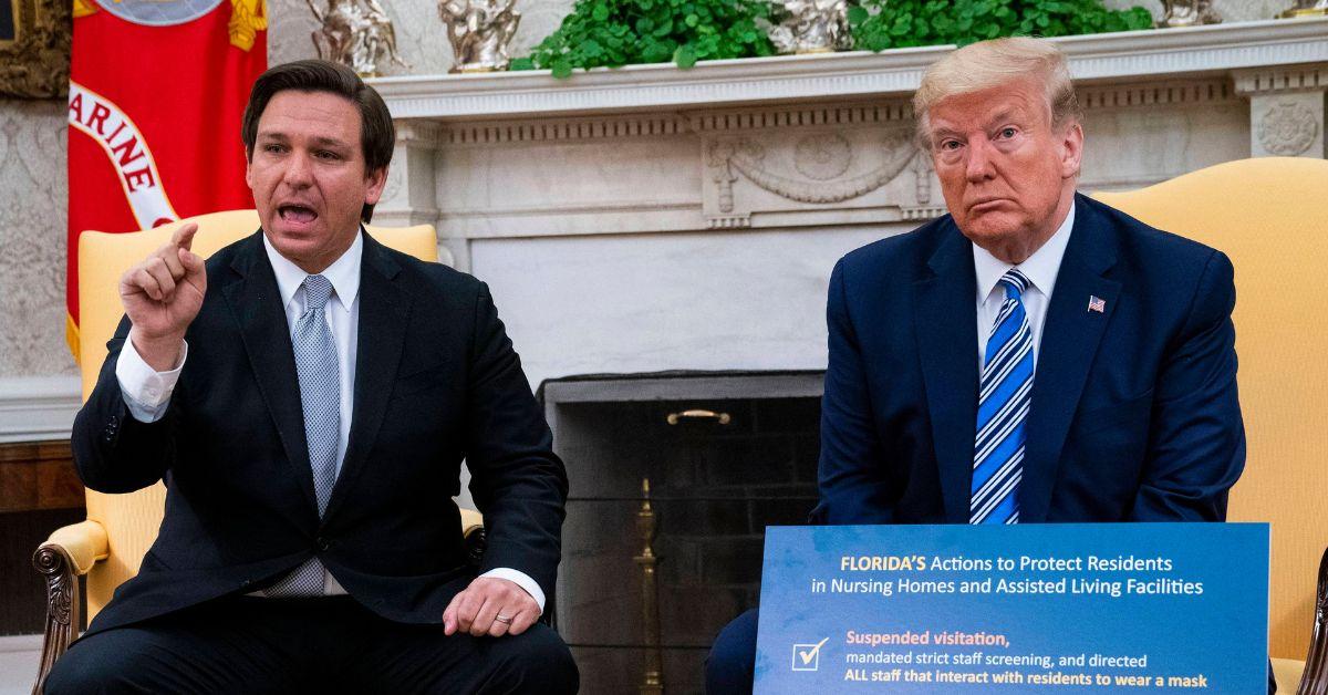 Trump Makes Fox News Host Uncomfortable With Nicknames For Ron DeSantis