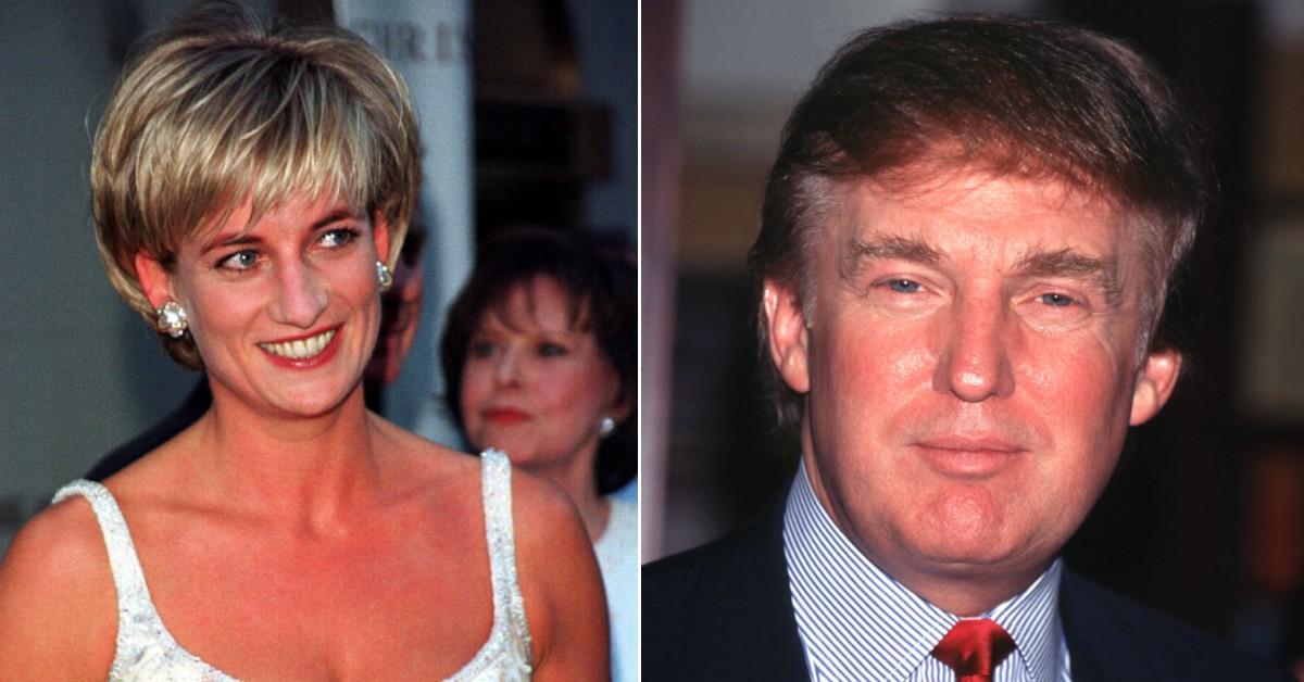 princess diana trump split pic