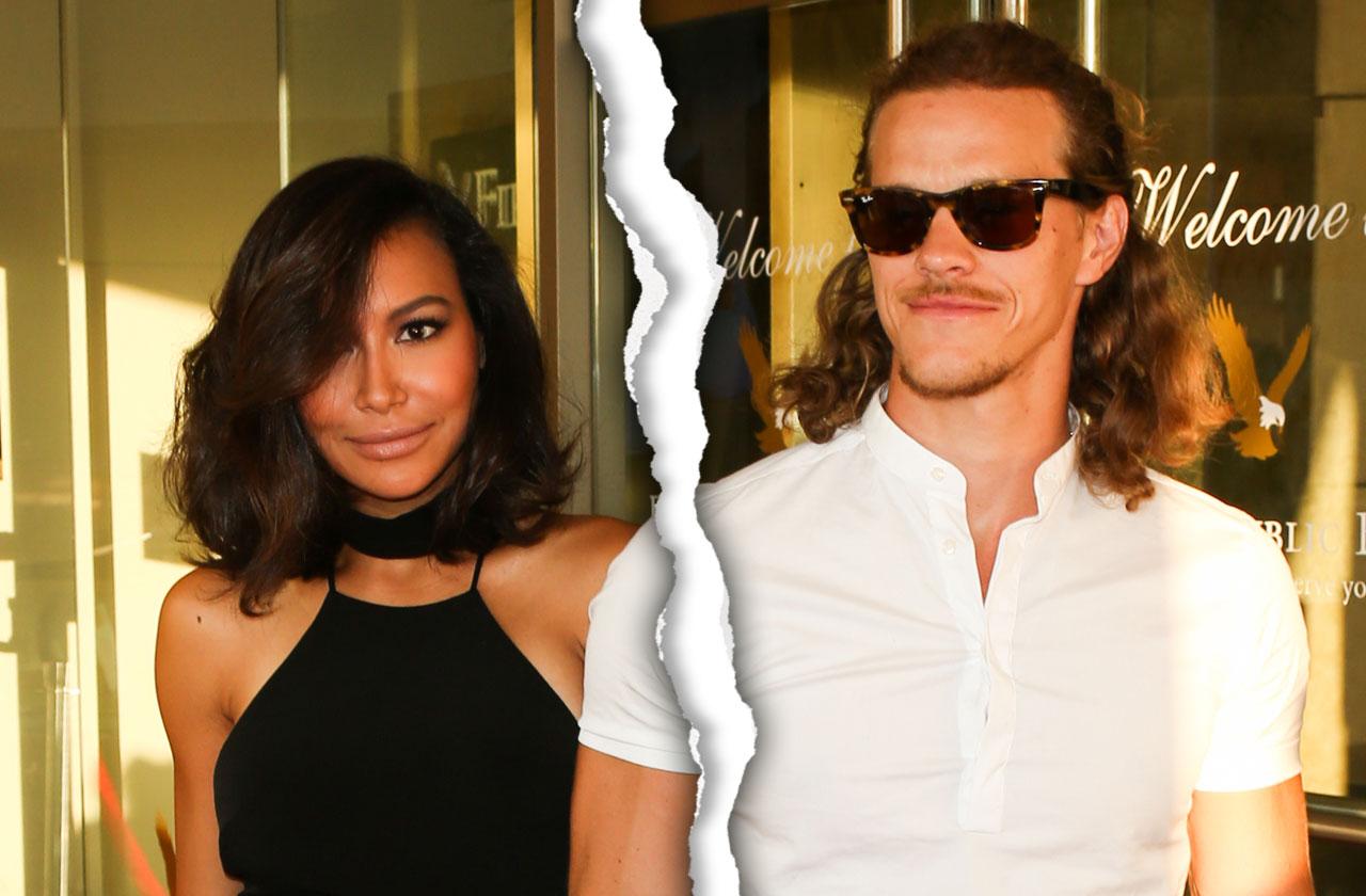 //naya rivera and husband head home separately after assault arrest pp