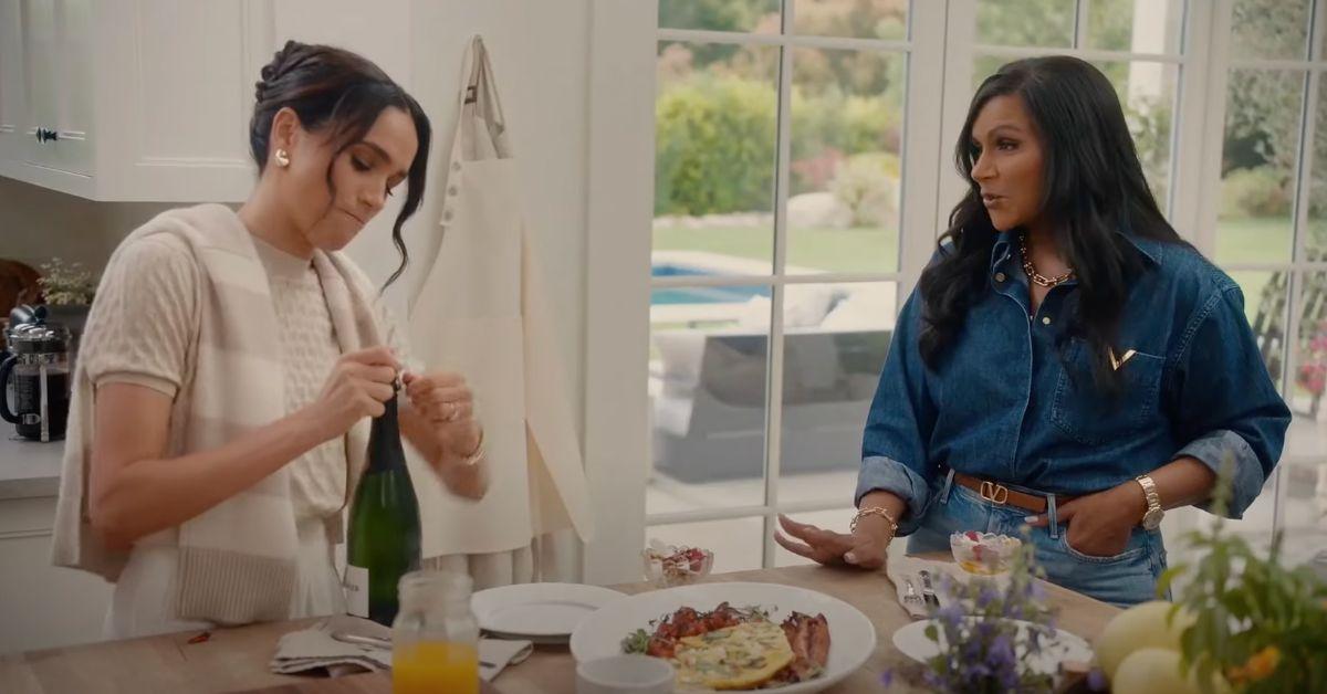 Photo of Meghan Markle and Mindy Kaling