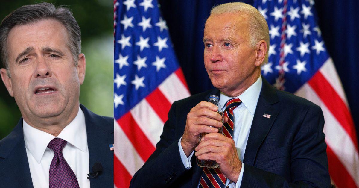 John Ratcliffe revealed Joe Biden sought to block CIA's circulation of a damaging Ukraine-related memo.
