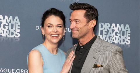 Photo of Sutton Foster and Hugh Jackman.