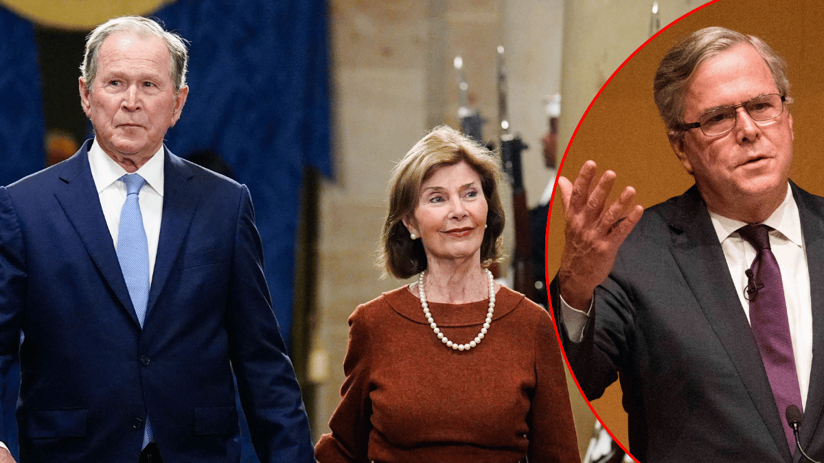 George W. Bush has been open about his past issue with drinking alcohol.