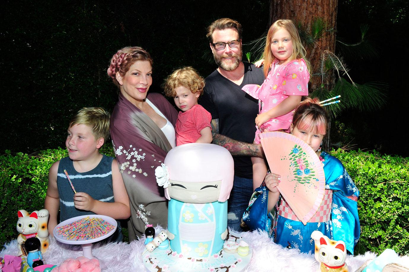 //dean mcdermott attempts delay child support tori spelling party