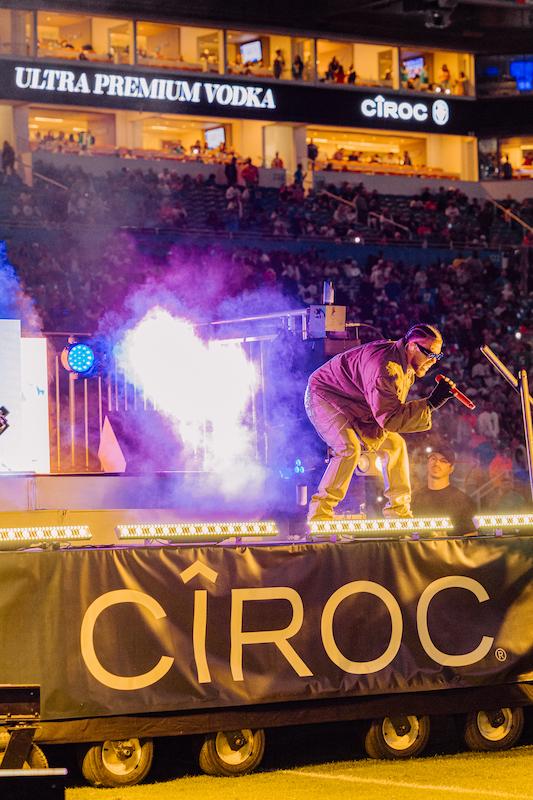 jhayco ignites the ciroc halftime show with show stopping performance at hard rock stadium in miamiloamis media