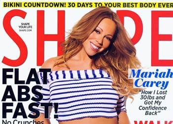 //mariah carey weight loss shape