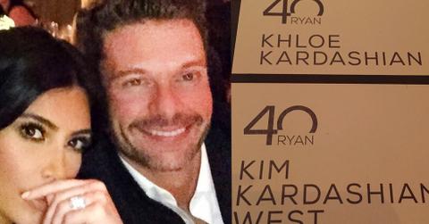 Kim Kardashian Celebrates Ryan Seacrest's 40th Birthday