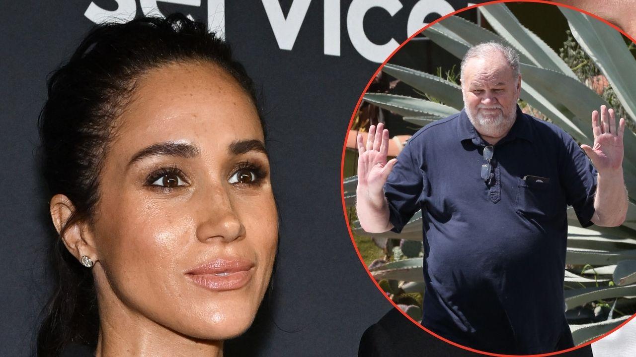picture of Meghan Markle and Thomas Markle