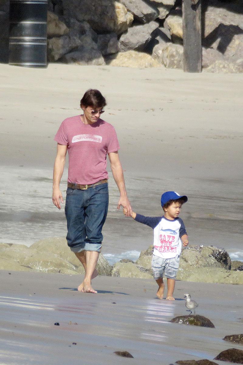 Halle Berry Ex Olivier Martinez With Son Maceo Martinez