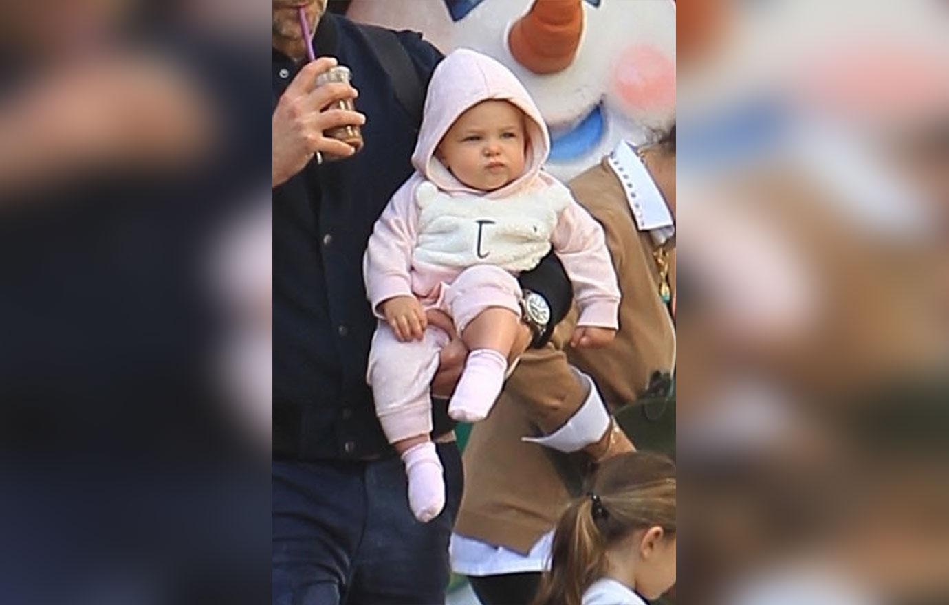 Bradley Cooper And Irina Shayk Take Daughter To Santa