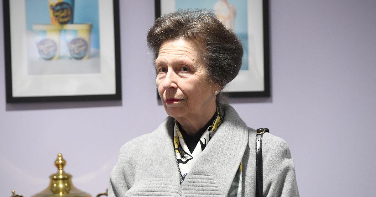 princess anne hospitalized minor injuries concussion